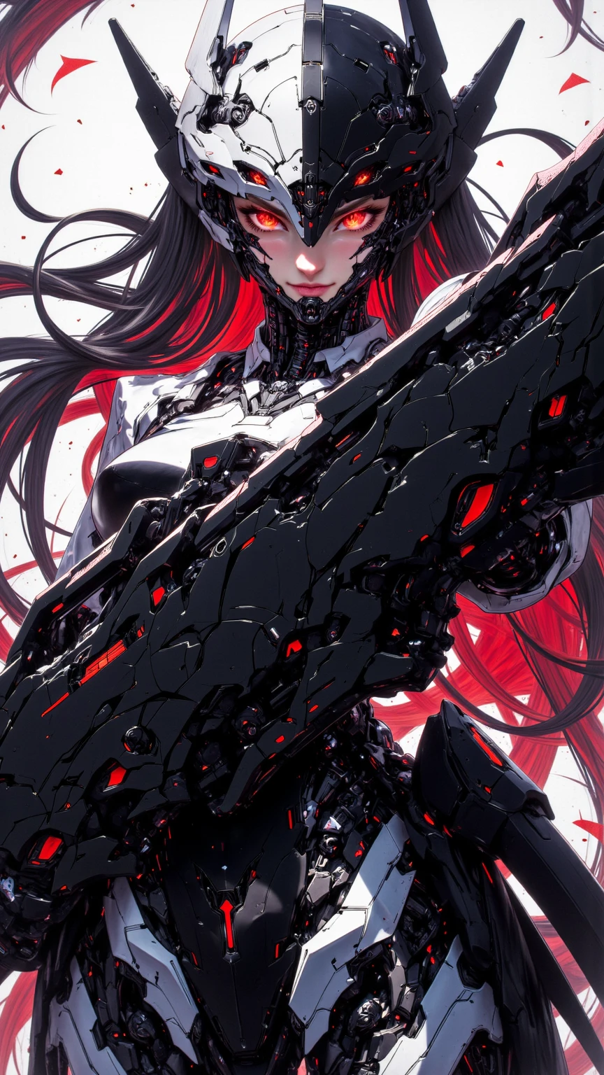 (((masterpiece))), ((highest quality)), (Super Detail), (CG illustration), (So evil and beautiful)), Cinematic Light, ((1. Mechanical Girl)), single, (Mechanical Arts: 1.4), ((Mechanical Limbs)), (Blood vessel attached to a tube), ((Mechanical spine attached to the back)), ((Mechanical cervical spine attached to the neck), (Back to viewers)), Expressionless, ( Wires and cables connected to the head and torso: 1.5), SF, Apocalypse, Remains, (Lower body integrated with mechanical device), (Blood: 1.5), Cruelty, Disorganized, eroticism, Integration with machines, The End Times, Super Future, inorganic, Research Room, Constraints, (Beautiful luxury: 1.2), (1 girl: 1.3), Body wrapped around the tentacles of the machine