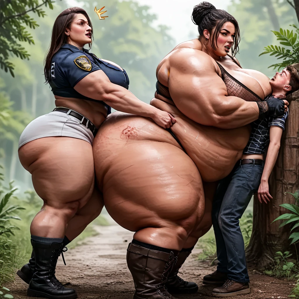 Horny aroused face, multiple muscular girls with pale skin breasts full body standing over viewer, sweating, naked, massive sweaty smelly cocks with hyper phimosis, leaking precum over viewer, big testicles. POV from below. Dirty alleyway, feeding viewer their hyper smegma under their hyper foreskin. From below. Dirty smegma, big group of futanari girls with huge cocks with foreskin and smegma. Peeing over viewer.