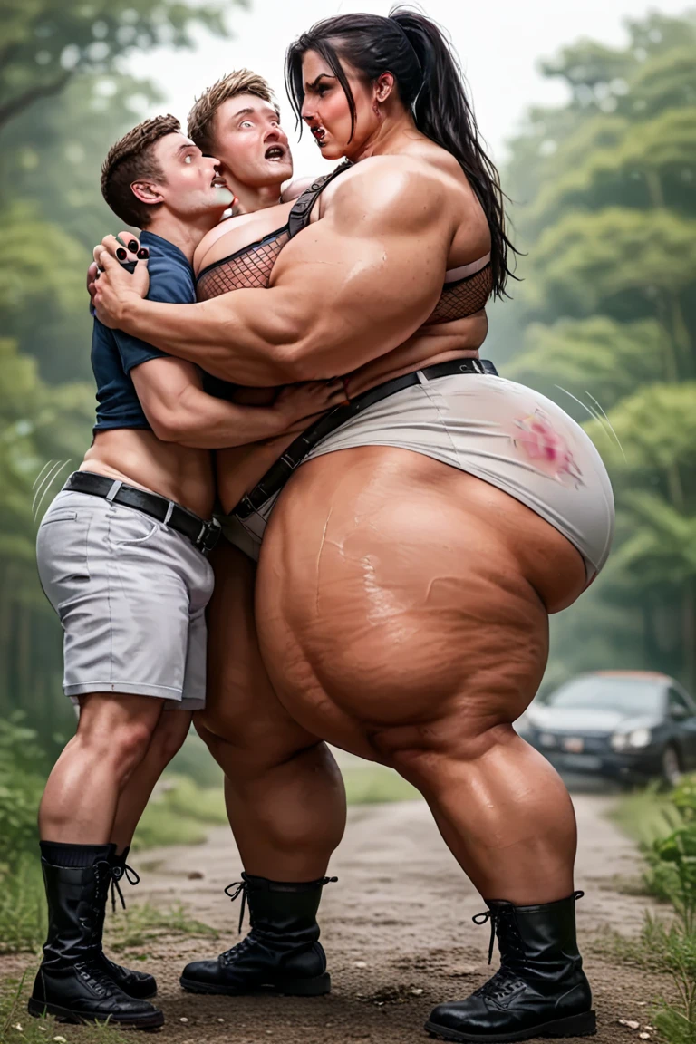 8k、photograph、highest quality、masterpiece、vivid、Small face、Realistic skin texture、white skin、Korean Beauty、Asian Beauty、smile、brown hair、short hair、Micro Bikini、、(((Female Bodybuilder)))、((Extremely Woman with Huge muscles))、(((Huge muscles))), Very large and tense、Huge muscles、excessively large muscles、Extra-huge 、Unfathomably huge 、(More Unfathomably huge Very Tall Female Bodybuilders)、Very tall、(((Muscular Female Bodybuilder)))、(Super muscular meat)、Huge muscles grow、(Huge overdeveloped muscles)、(Extremely grown Huge muscles)、(Woman with Huge muscles)、(もっとWoman with Huge muscles)、(Incredible Woman with Huge muscles:1.2)、(Female bodybuilders have bigger muscles than male bodybuilders:1.2)、(Huge muscles:1.2)、(Huge musclesStrong forearms:1.2)、(Huge muscles質の胸:1.2)、(Huge muscles:1.5)、(Huge muscles質の尻:1.5)、(Huge muscles質の太もも:1.5)、(Huge muscles質のふくらはぎ:1.3)、Moist skin texture