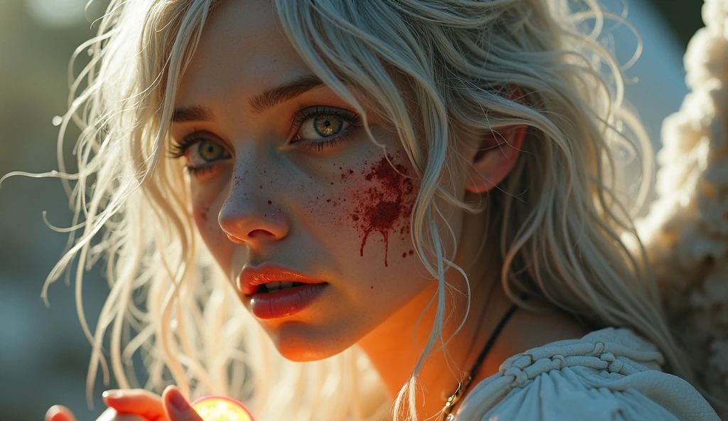 A very pal humanoid character, aux yeux rouges, Elle est folle, Noix, horreur, Elle est effrayante, Elle est effrayante, Valeur de choc, very diabolical, Elle est maigre, evoke, Peur, terreur, terreur, pourrir, disgust, elle est psychopathe, Sombre, Exceptionnellement mince, mince, Scraggly, emaciated, tordu, effrayant, Malade, Background ruins, castle, Blanc long_robe, gore, sanglant_mains, seulement, corps entier, (messy_long_Sombre_cheveux), Bosseler, Mauvais yeux, les yeux brillants, fire in the background, (She wears a very dirty old torn_blanc_robe), psychopathe, Leaning on a sofa,
