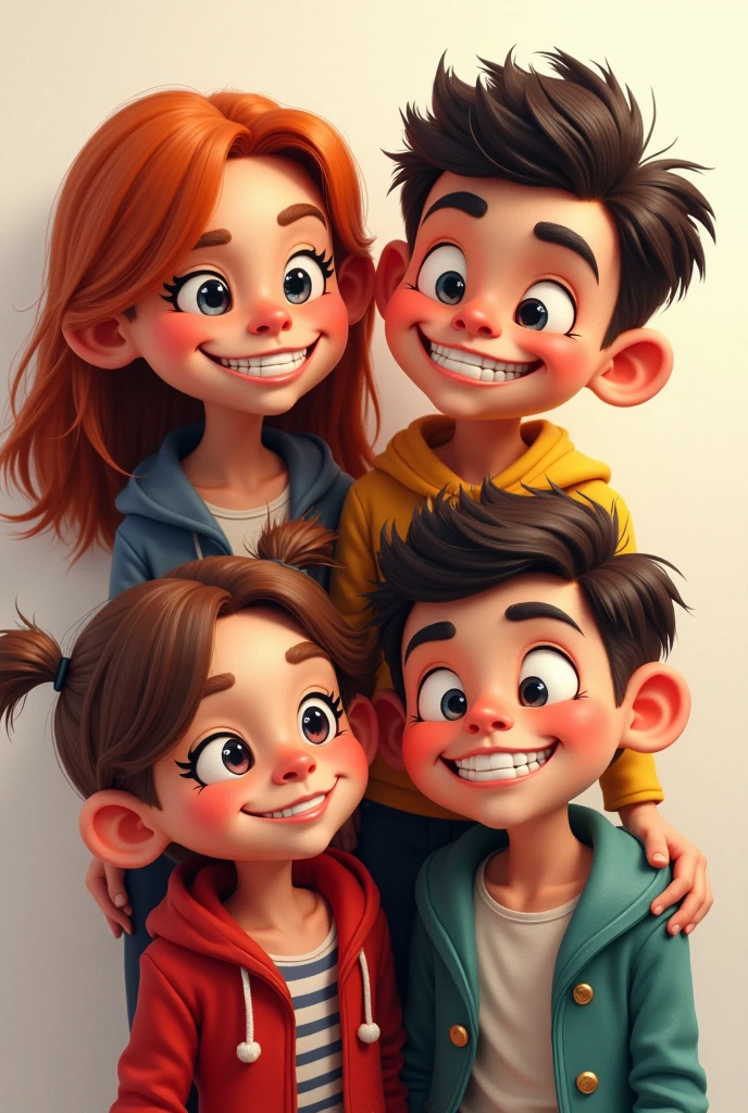 picture of 7 boys and 2 girls aged 17 years