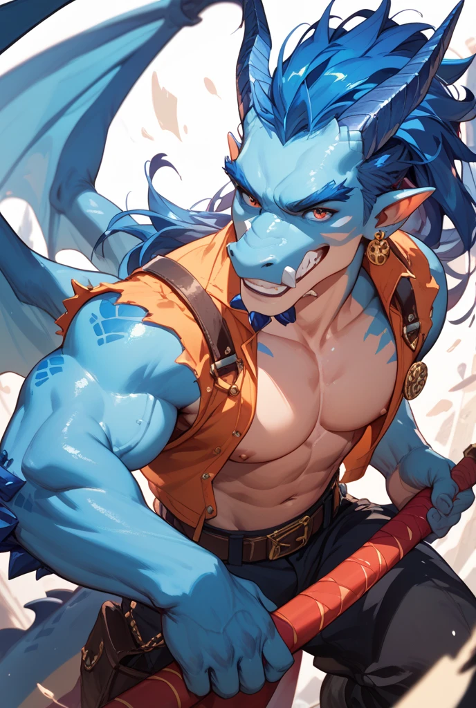 Dragon Boy、Muscular、Training in the bamboo forest