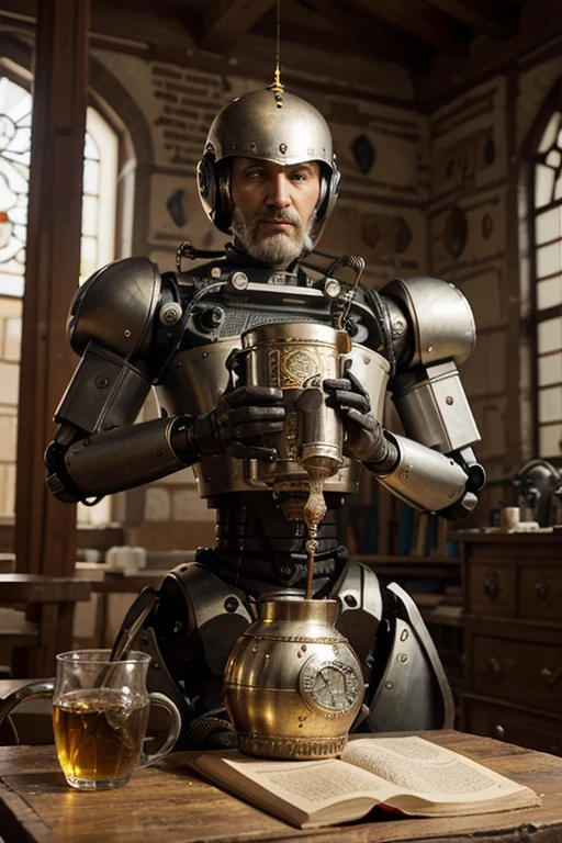 Steampunk tin man