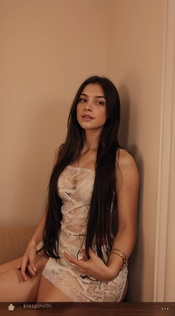 A closeup of a woman with long hair smiling for the camera, Maya Ali sorceress, very beautiful girl, beautiful pretty, Maya Ali wind sorceress, Maya Ali Mage, Maya Ali sorceress, beautiful girl, she is about 1 6 years old, with cute - thin - face, Maya Ali, cute cute, actress, Yamy Yamy, in the waterfall