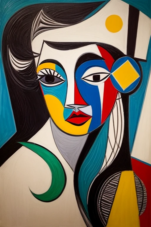 Picasso-style paintings