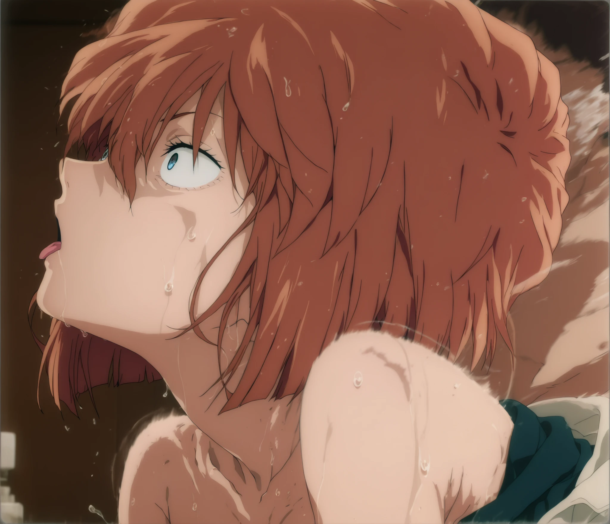 ,(bouncing breasts),(arched back),(head back), (head tilt),tongue out ,(bouncing breasts),(arched back),(head back),tongue out,, masterpiece , best quality , intricate details , anime screencap , anime coloring , (official style:1.8) ,Haibara Ai,aiIllustrious, short hair, bangs, blue eyes, brown hair, hair between eyes, bob cut , white jacket, labcoat, 、 , , NSFW:1.8, vaginal penis,,, Sex , sweat, Leaning forward, masterpiece, best quality, absurdres, nsfw, shiny skin,(ultra detailed:1.3), 1girl,1man, vaginal sex, against glass,breast press, sex from behind,small nipples BREAK , BREAK nude, bathroom, steam,(wet:1.3), BREAK man at right, holding another's torso, girl , (adds sound effects), (adds trembling lines), (backlighting),(deep shadows), (sharp focus),(motion blur:1.8),,(grabbed breasts :1.4), (thigh focus:1.7), (school uniform),(jacket),(skirt),,partially submerged, bath, bathtub, hotel room, night, dark, dramatic lighting, (,raise one leg), (body small:1.7), (face under light:1.6), (half undress:1.3),(doggystyle:1.3), (constricted pupils),
