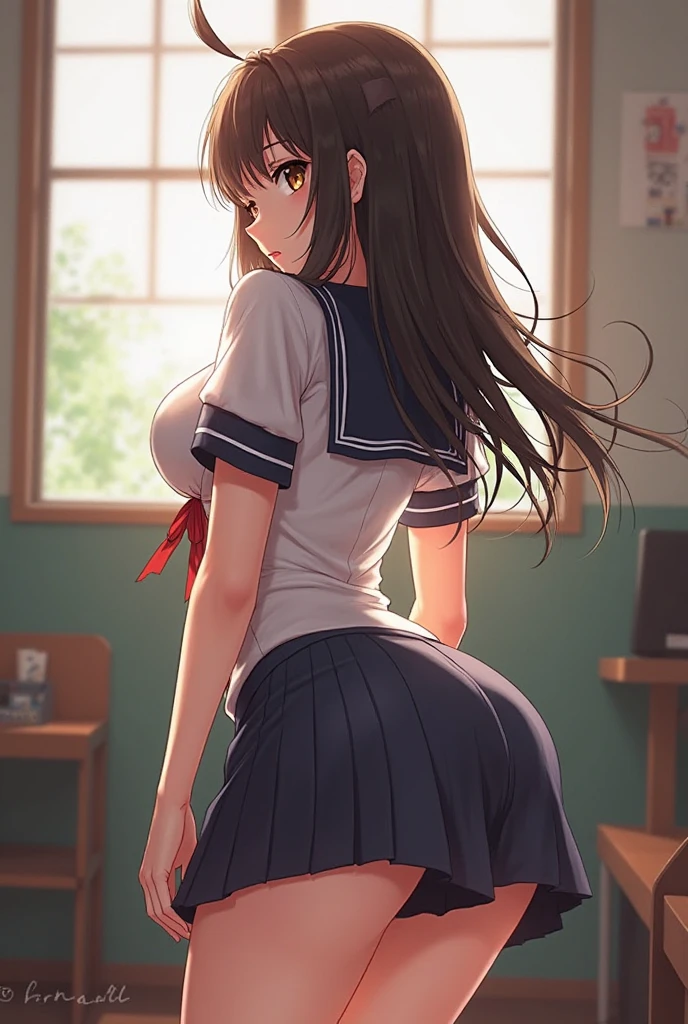 masutepiece、masterpiece、top-quality、ultra-detailliert、hight resolution、hight resolution、8K Portrait、Unity 8k壁紙のhigh-detailCG、Unity 8k壁纸、cute little:1.5、:1.5、Highly detailed CG Unity 8k wallpaper、逼真、realperson、cute little、 Portrait photos、shinny skin、high-detail、(sixt)、(女の子1人)、Beautiful cleayes、Ultra-fine depiction、delicated face、Lovely lips、skinny body、big breasts thin waist、Thool classrooms:1.6)、
1girl, cute, perfect face, seriously, (blush:1.5),
big breasts,((School Uniforms:1.2)) lift:1.5))), (((nipples))), detailed description vaginal,show ,spread legs,spread pussy,((cum ina:1.5))、((loback:1.5