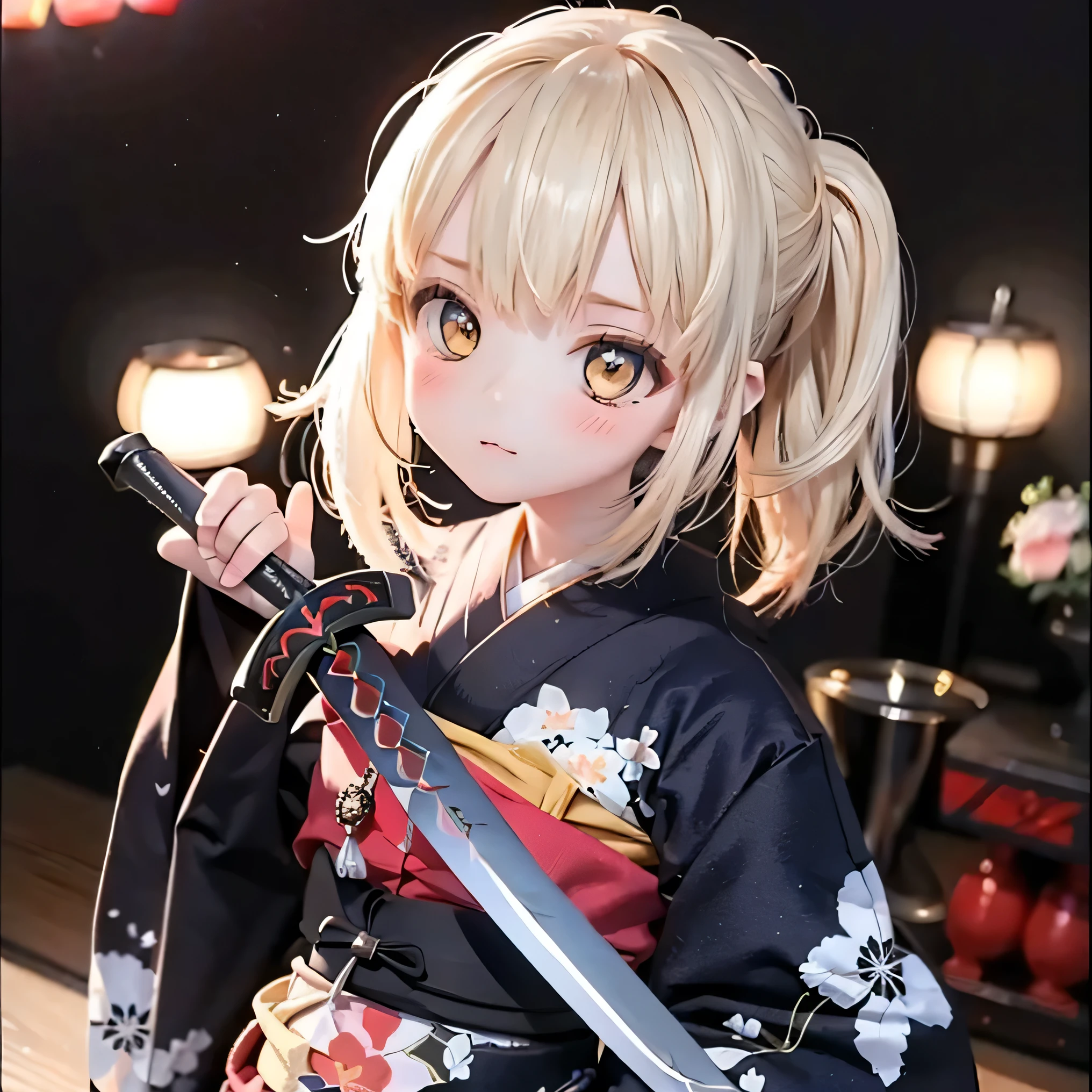 ( kimono ), of, , Face Perfect Destiny Saber Contra Post((((( Japanese sword ))))))