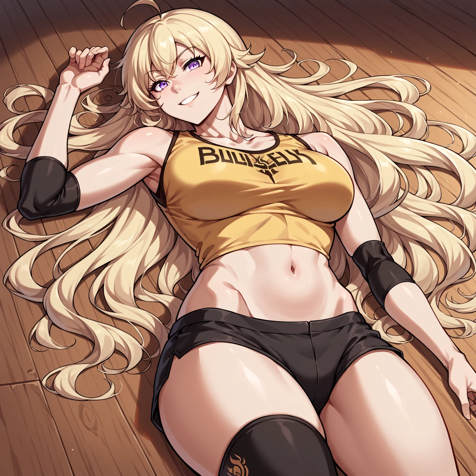 cute lion doll face, Black round eyes , nice face , Round, doll-like face, Muscular body, Yellow skin, full body