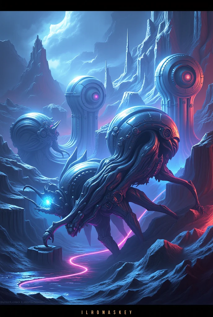 Alien fantasy artwork