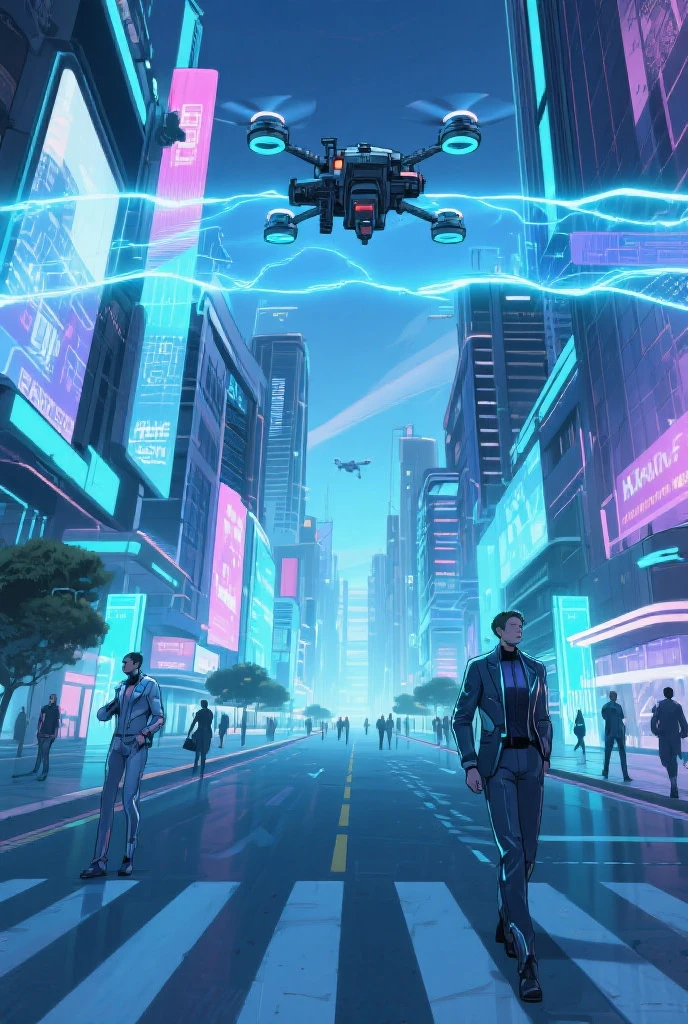 Futuristic cityscapes with colorful all-glass outlined towering skyscrapers with lightning, flying vehicle. High-resolution OLED GUI interfaces in the building, The windows are filled with transparent data visualization infographics that show it all, from weather patterns to traffic flow. Colors are saturated and vibrant. At night, (1girl, solo, alone), photorealistic, large-breast slim:0.6 body, oval:0.5 face, cleavage:1.1, very low angle view of pleated miniskirt, deep-v, (upskirt), glove, (Matrix style black micro sunglasses), (aiming viewer with a short gun), dynamic running pose, (half-body thigh level close-up shot), cinematic lighting, ray tracing, motion blur background.