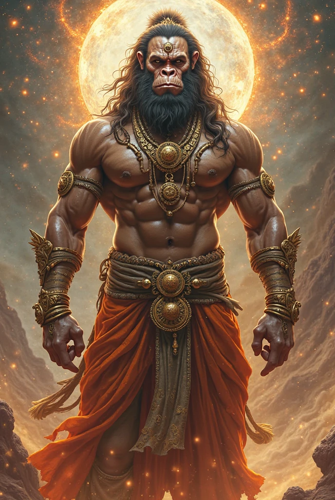 Create lord Hanuman