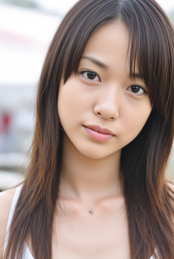 ((Extremely precise and accurate anatomy:1.0)), (photo Realistic:1.4), (hyper Realistic:1.4), (最高品質のRealisticな肌の質感:1.4), (Improvement of quality:1.4), (Enhances the beauty of skin texture:1.1), Clean and glowing skin, mesh, thin:1.2, (Realistic:1.3), Realisticなライティング, (Smoother lighting:1.05), (Improving the quality of cinema lighting:0.9), Backlight, A gentle light for your face, Ray Tracing, (Bright light:1.2), 32K, One Japanese woman, fine grain, Detailed face, (Film Grain:1.1),(Accentuates body lines:1.1), High resolution, Natural look, Kind eyes, Improves hair quality, Delicate light and shadow, Transparent muscles, Graceful pose, Beautiful Eyes, Sharp details, Soft light reflection, Beautiful contours, Delicate skin tone, Fine hair texture,Cute Japanese Women Photos, Little Woman, 20-year-old, Beautiful and perfect face, brown, Beautiful Face,