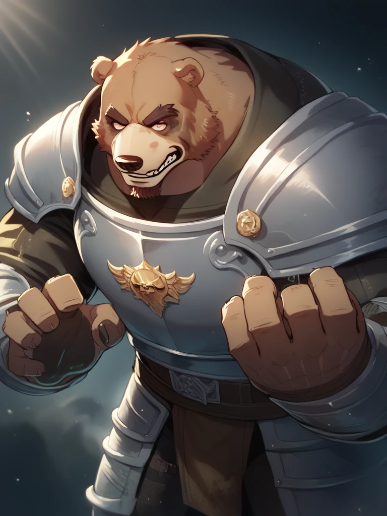 bear full of blood