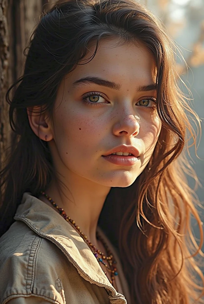 Amazing,bright,tunica,(fog,:1.4) (fog:1.4),1 girl,Super beautiful,long hair,perfect eyes textured with deep and real details ,Alone,(photorealistic:1.4),cowboy shot,cinematic angle,Motion blur,Cabello long ondeando al viento,long,Ola,by rubio,parts,Comprehensive,analog style,feminine focus,of the highest quality,(Very detailed skin),perfect face,skin pores,(bokeh:0.6),sharp focus,Speckled lighting,(backlighting:0.7),film grain,photographed with a Sony A7R IV,18mm F/1.7 cinema lenses,(Very detailed, intricately detailed),8k,HdR,Front view,(full body visible:1.2) . awarded,professional,Very detailed,golden hour,
