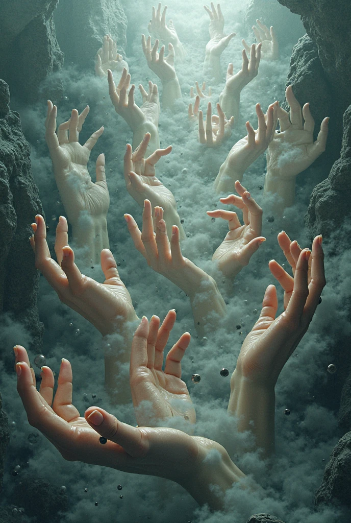 The myriada of hands 