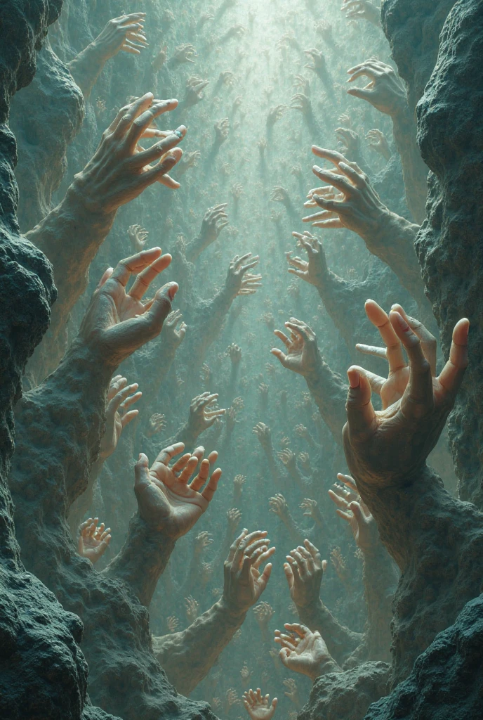 The myriada of hands 