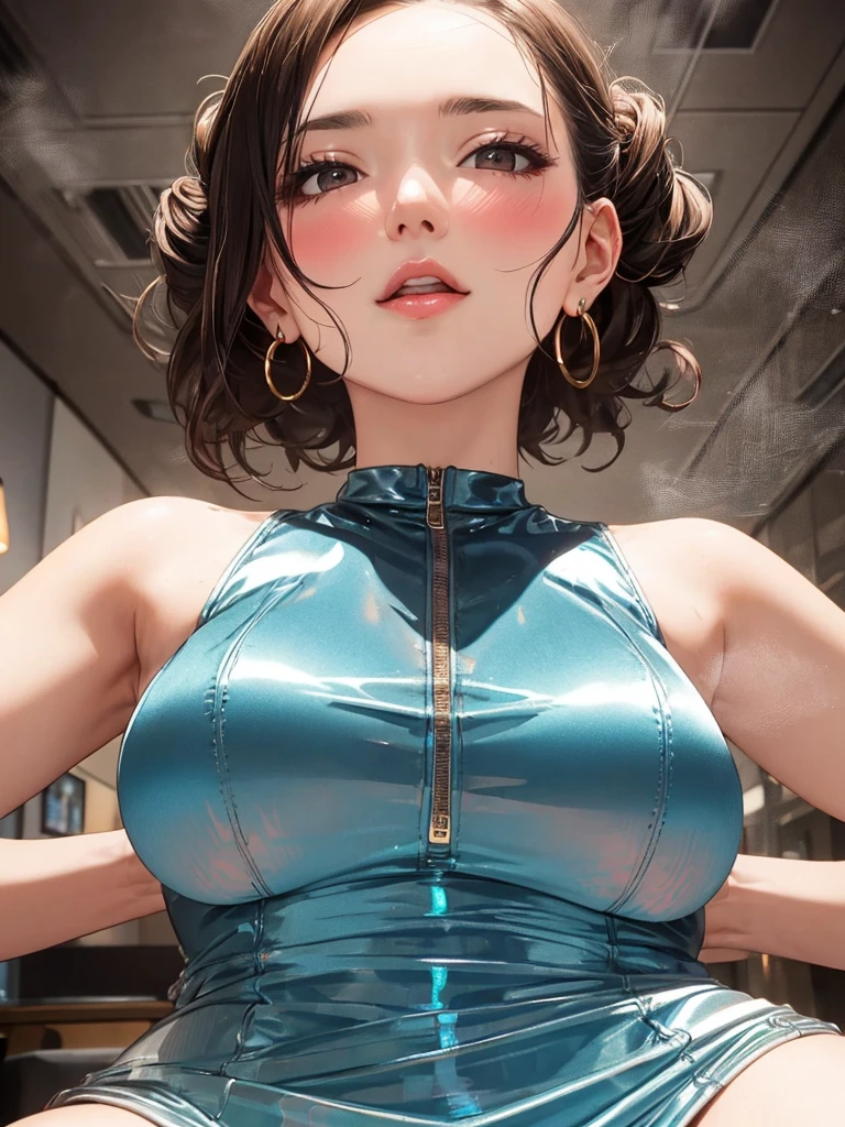 nsfw:0.75, (((HHH))), a precious special bitch hentai porn scene, Express all her emphasized feelings through her facial expressions and posing,
ultra masterpiece, ultra high quality, spectacle scale, impactful, photorealistic:1.3, ultra high resolution, described in ultra fine detail down to the minutiae, high-quality textured, clearly, depth of field, good composition, good lighting, (close-up shot), from below, spread legs, show shiny sexy panties,
sexy, sensuous, erotic, eros, horny, sexually aroused, craving:1.1, (panting), messy, loose, sticky, slimy, (raw), shiny, glaring, luxury,
flashy high-end sensual hostess, good age, celeb, sexual servant, (looking up and (enraptured:1.1 rapt:1.1 (half-open)) bedroom eyes to downward camera view)),
wearing wrinkled (see-through (vivid colorful (bright color (shiny satin) tempting seductive mini dress costume))), skindentation, Wedgie, erect nipples, (cameltoe),
sexy cute pretty girly baby face, best makeup, detailed mouth:1.1, detailed too shiny lips:1.1, large firm breasts, Delicious body, oily wet translucent skin, messy loose fashionable hairstyle with side-swept bangs hair, gold simple necklace earrings,
((blissful:1.5 ecstatic expression:1.1)), ((blush)), (((sweat))), a little particle sweat drops, (((steam))), ((sigh)), (((((ecstasy))))), ((((orgasm)))), (((ahegao))), cum on body,
celebrity high-end night bar lounge, sit on the luxury sofa, Give me her special H service that captivates me, ecstatic attentive escort service energetically, Her sexual desire has increased, Her sexual energy has increased, Anyway she is a very intense pervert, あっはーん,