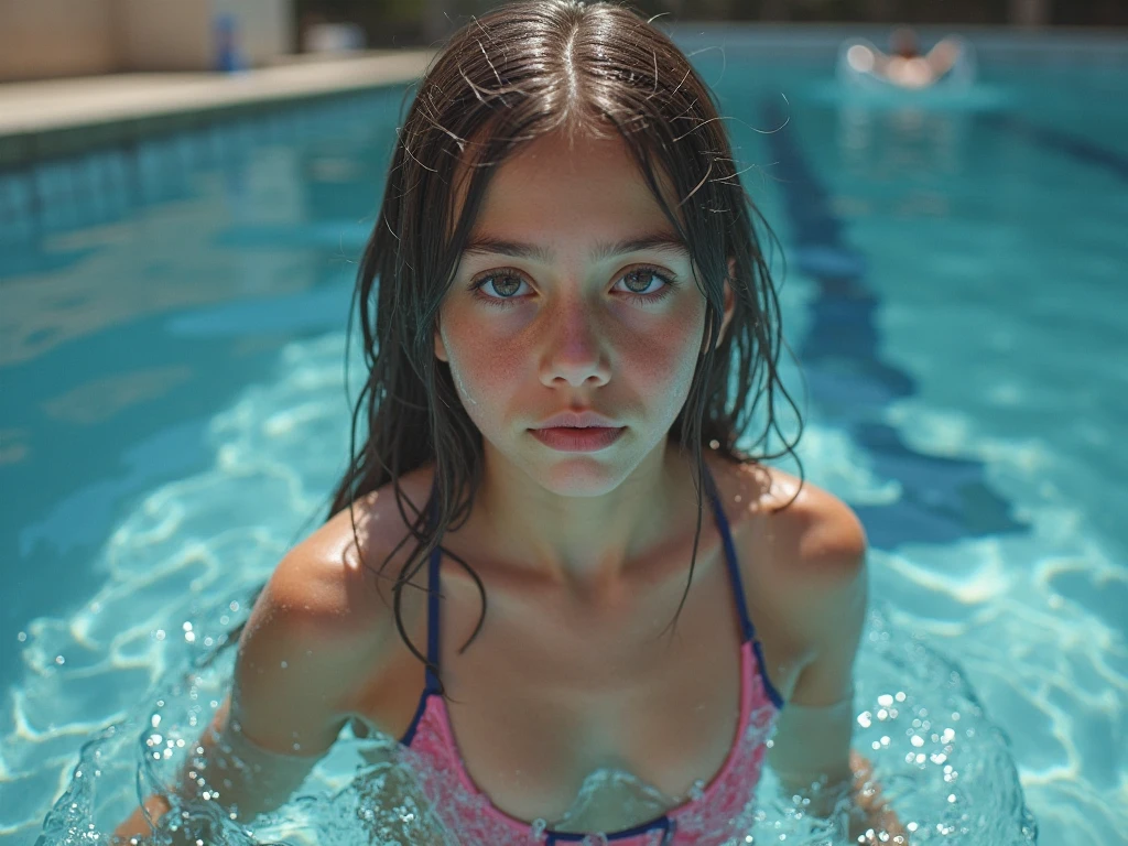 /upscale
I need an ultra realistic photo of a 25 year old French girl. Lots of facial details and high image quality. The photo must be taken by a swimming pool in a villa, in a dream location. The person's entire face and chest must be visible. Preferably in blue clothing.
NSFW allowed