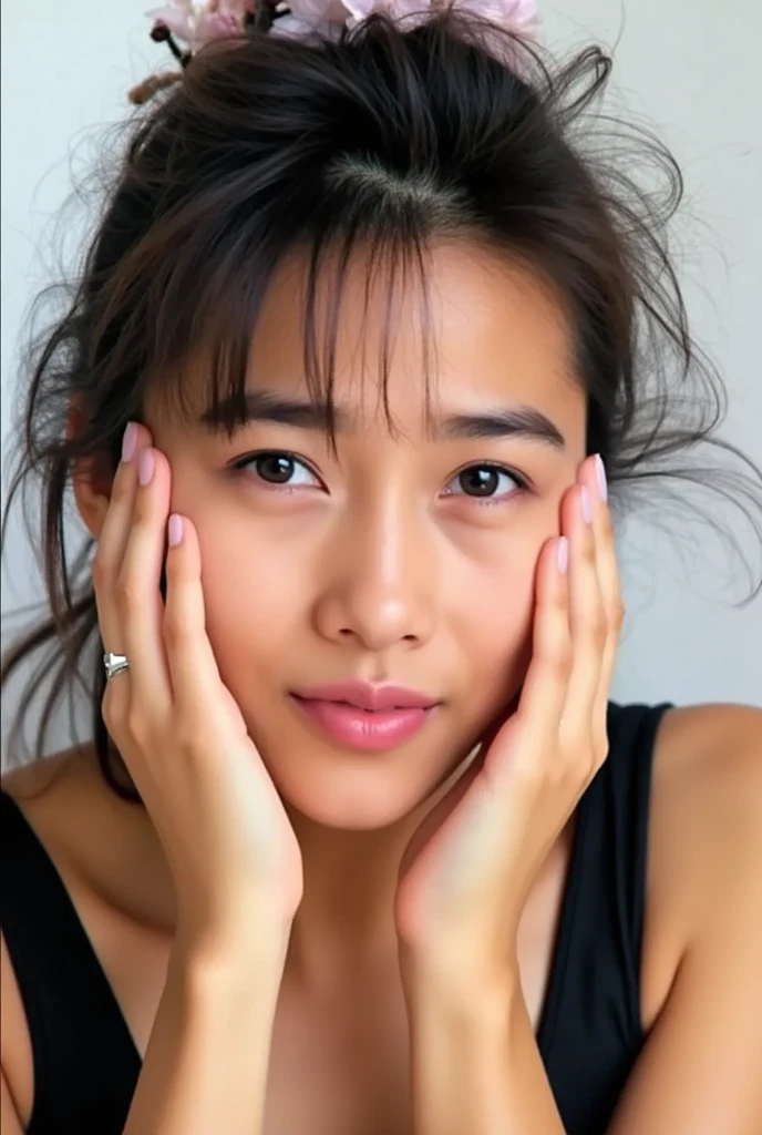 (Raw photo:1.2)、Highest quality、white, Beautiful detailed girl、Tight Water Suit、Latex Sweatsuit, Laughter、Highly detailed eyes and face、Beautiful and fine details、Large file size、High resolution、High resolution、8k wallpaper details、Highly detailed Ticker uniform 8K wallpaper、Light on the face、Cinema Lighting、20-year-old girl、Sexy pose、(Photorealism:1.4)、Awareness-raising、Surrealism、 From below、Super Detail、masterpiece