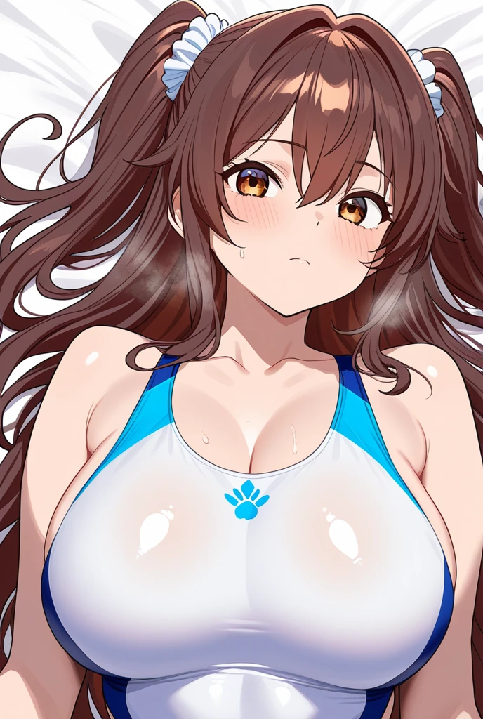 1girl, nsfw, , nsfw, moana,1girl, solo, jewelry, necklace, smile, long hair, brown eyes, dark skin, dark-skinned female, curly hair,   black hair, blurry, eyelashes, brown hair, lips,  thick eyebrows, cloud, wavy hair, empty eyes , large breasts, nipple, Running, , Heavy snowfall area　frozen (Sweating profusely, Love juice, Wet Woman, female ejaculation) crying mountain , , crying, Naked, Peeing, lactation, projectile lactation