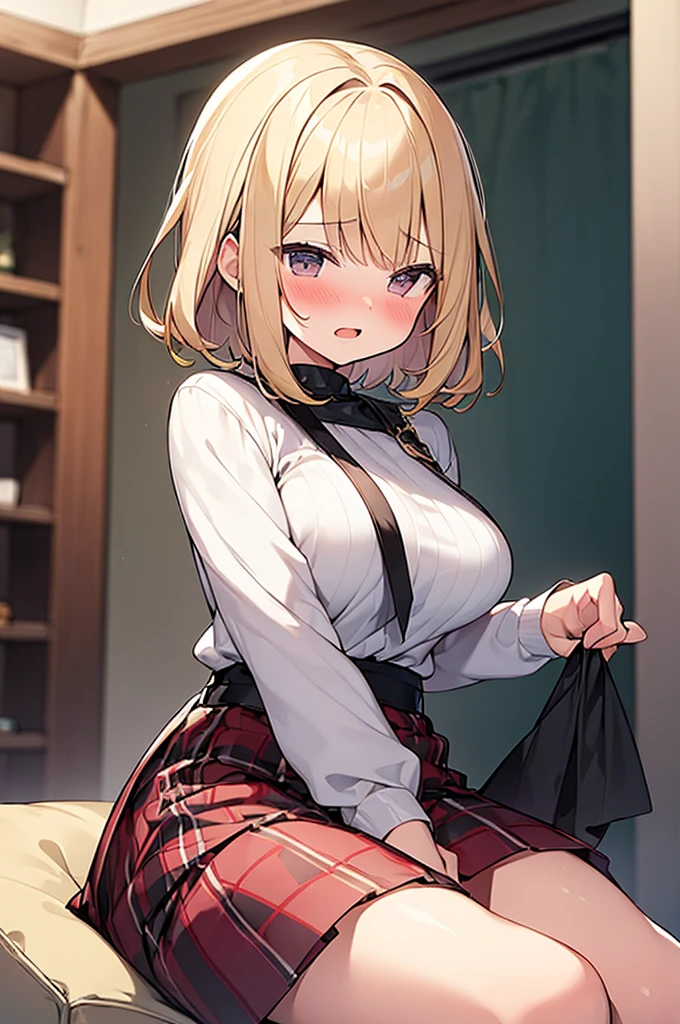 ①:Highest quality, cum on face:1.4、Glare、Looking up、((nsfw, bukkake cum on body, cum in mouth))、Anime Moe Art Style,最高のアニメ8Kこなちゃんの壁紙,pixiv Contest Winner,Perfect Anatomy, Very detailed,High resolution,Very detailed肌, Professional Lighting,8K ,
②:front,Glare、Angry、Upper Body、Cleavage,(One Girl:1.5), (young:1.5),(13 years old:1.8),high school student, (short hair),(Normal chest),(Hair on one eye:1.8),(Blonde:1.8),Complete limbs, Full Finger, blue eyes, (Big eyes),(hairpin:1.5), Beautiful attention to detail, (8K, RAW Photos, Highest quality, masterpiece:1.2),,Black Skirt, (Sailor suit:1.2,Red ribbon),(music room),(Sit on a chair),surprised