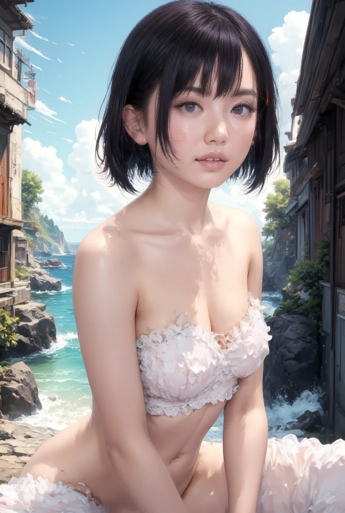 (masterpiece, highest quality:1.3)
1 girl, alone, looking at the viewer, smile, short hair, blue eyes, brown hair,, green eyes,whole body, , good, heterochromia, , Yuna (FF10)、全naked、All nude、naked、backwards、Turn your buttocks towards us、Cherry Blossom Festival、make your breasts bigger、get down on all fours、