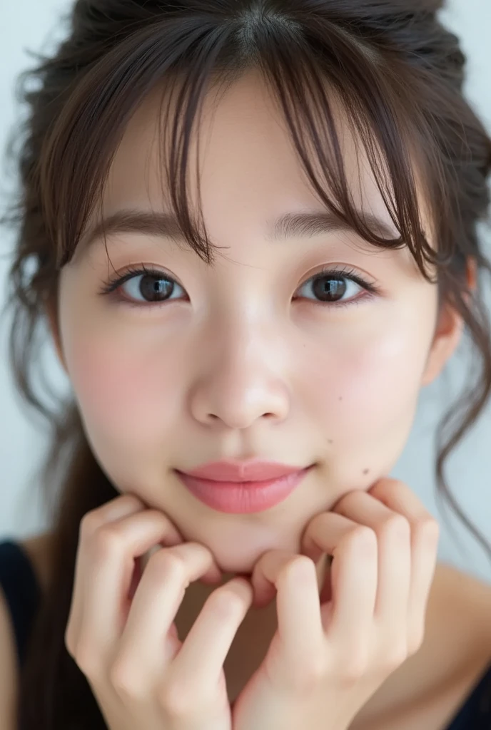 Extreme close-up portrait, beautiful girl with her love-struck - SeaArt AI