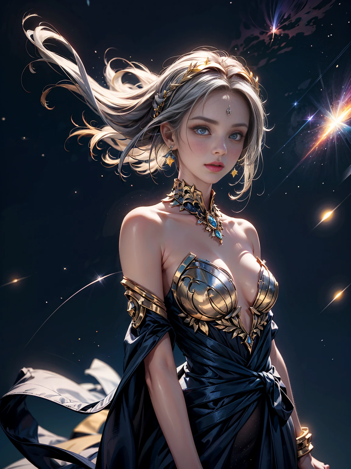 blue eyes、blonde、Oiran、short hair、More than one person、((3人のwoman:1.5))、Three people lined up、On the chest、tattoo、Clothes got wet、Hair tied up、Full body photo、Sexy Face、short hair、 A look of complete lust、(((masterpiece)))、((Highest quality))、((超Realistic))、成熟したwoman、成熟したwoman、Very detailed、The perfect temptation、Best image quality、Fine-grained image quality、beautiful、European, woman, French, woman Italian, Italian, smile、blue eyes、jewelry, blue eyes, Realistic, High resolution, Soft Light,Hip Up, Glowing Skin, (Detailed face),tattoo, jewelry, , night, blonde, Wavy Hair,attractive appearance, smile, Perfect Style, Perfect balance, (Realistic:1.3,Visual Arts,Written boundary depth、Highest quality,8K quality,masterpiece:1.3,High resolution,Tabletop:1.2),and(2, Gold Kimono, Golden underwear, Golden Good, Golden panties, Golden choker),(Long Hair:1.2,blonde:1.3), blue eyes, Clothes come off,I can see your thighs,I can see your pants,Perfect face with attention to detail:1.5,Normal hand:1.5,Normal finger:1:5,Normal legs:1.5,new year,shrine,Backstreets,background(Shining meteors,golden dragon flying),Exquisite design,Best lighting,