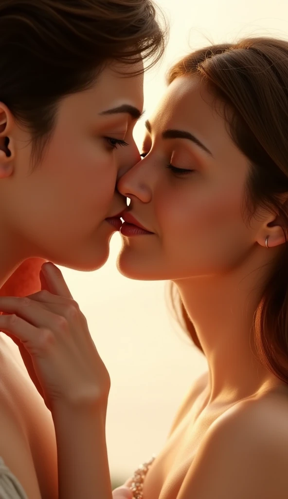 to girl kissing eachother