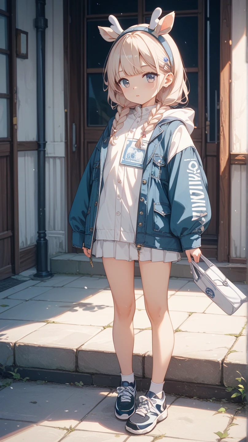 (Highest Resolution, clearly_image), Highest quality, masterpiece, Very detailed, Semi-realistic, A woman with shoulder-length black hair, Dark Eyes, mature, mature woman, Royal Sister, sexy, short hair, Triple Van, Light blue uniform, Light blue jacket, soldier, Light blue uniform, Fighter Frontline, future, sf, universe、good、Panty thighs