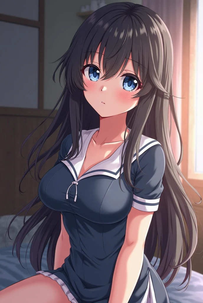 Girl Long Hair, Anime Style 4 K, Beautiful and Attractive Anime Woman, Dreamy, Smooth Color, Manga, Shoujo, Technology, Shuxian, Dreamy, Excellent, Masterpiece, High Resolution, (Exquisite Figure: 1.5), Absolute Beauty, (Milky Skin: 1.3), Delicate Details, Black Stockings, Beauty, White Shirt, Torn Jeans, White Sneakers, Dim, Dark, Despair, Mercy, Pity, Movie, Tears, Teardrops, (Torn Clothes: 1.5), (Wet Clothes: 1.4), Bare Shoulders, Real Rain, Wet Hair,.. --auto --s2