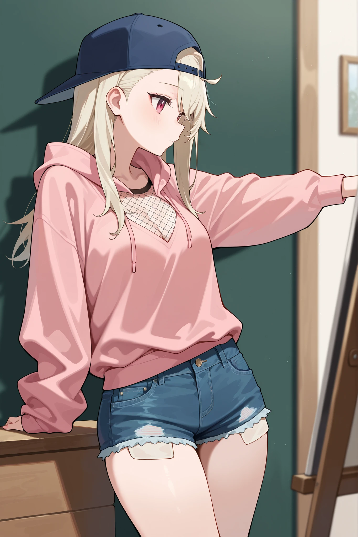 top-quality、masuter piece, Best Quality,超A high resolution, Wallpaper,beautiful and aestheic:1.5、(((molesting)))、Ultra-detailed eyes、(shame)、(((Sexy colorful underwear)))、ample breasts、((Girl having her skirt taken off))