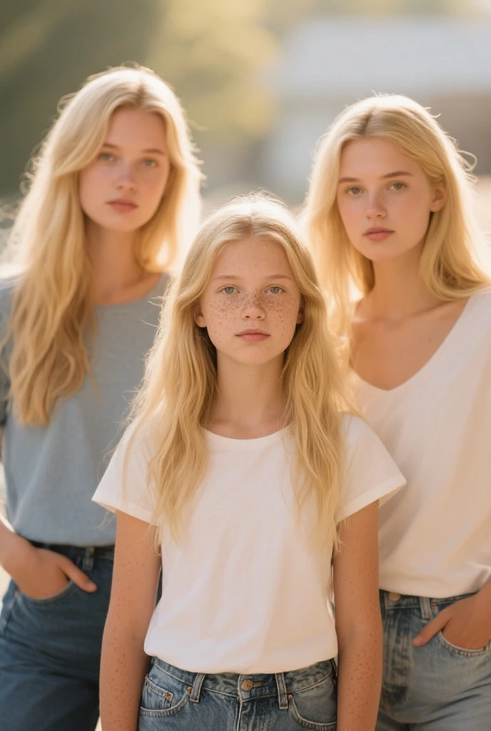 girl blonde kids, humanoid background iicon.