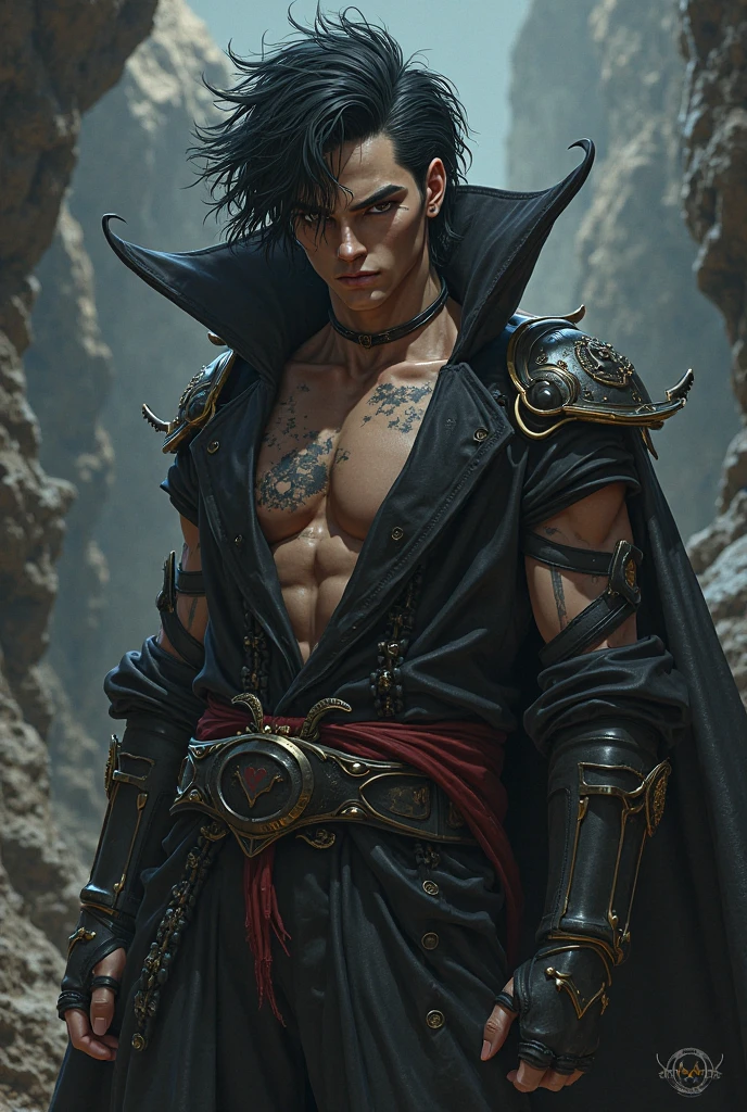 Create a vampire character named Nebur Belmont. His physical features should be similar to those of Alucard from Castlevania: Symphony of the Night. Nebur Belmont should have an elegant and mysterious appearance, with long silver hair, piercing eyes and sharp facial features. Wear dark and gothic style clothes. Your presence must be imposing and noble, reflecting his aristocratic origin and supernatural power. with the full moon in the background