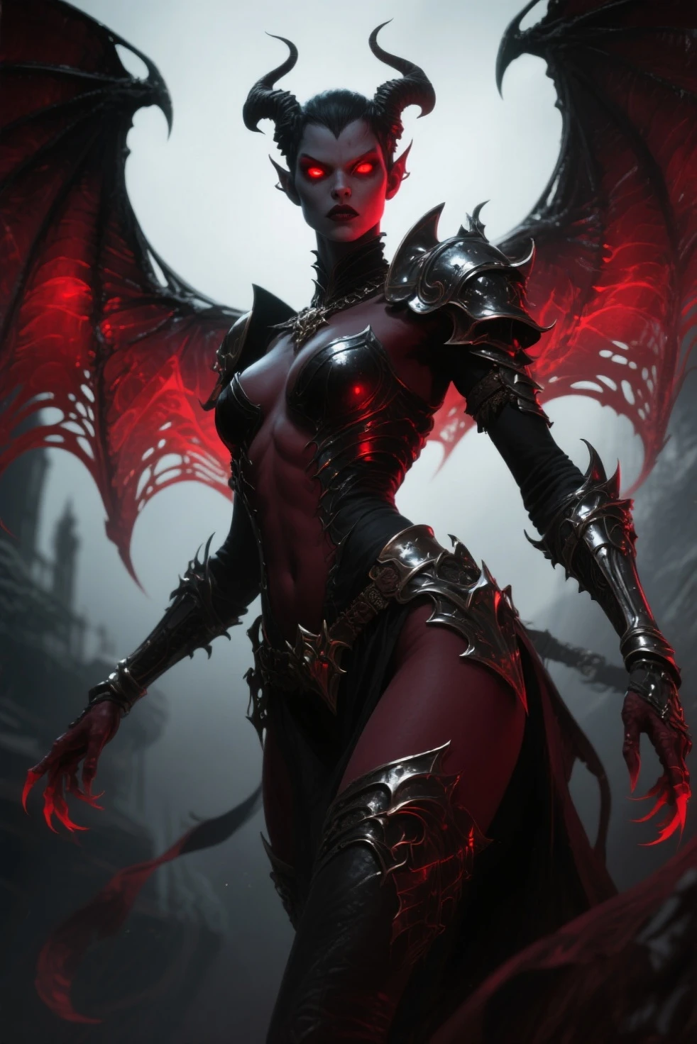 lilith, (Realistic:1.5), highest quality, a shot of a womann), (insanely small detail:1.2), , 13 aperture, skin bump texture, detail in shadows, (vibrant colors:1.2), intricate details, subsurface scattg, three point lighting, edge lighting, insanely detailed shadows, solo, ambient occlusion, textured skin, wide hips, tight clothing, lewd, lewothingsterpiece, best quality, ultra-detailed, texture, detailed eyes, detailed face, (masterpiece:1.4),(best quality:1.4),(shiny skin), neon lights, (night:1.4), midnight, city, cyberpunk, light, (pubic hair:1.5), clear image, (saturated colors:1.5), bloom around lights,(red tone:1.4), hellscape background,