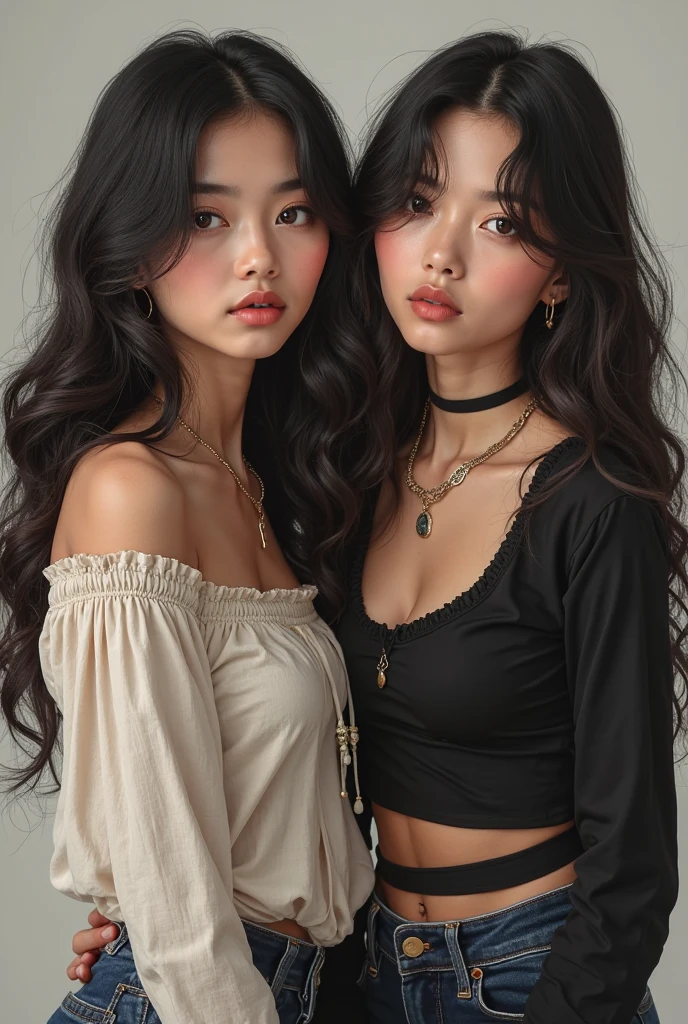 Shingeki no kyojin profile woman dark skin long curly hair 
