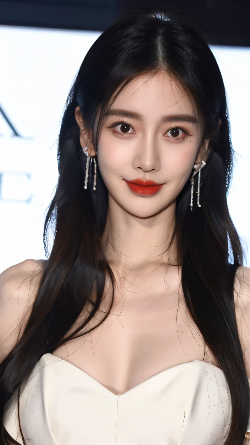 Ultra HD resolution,artistic photos,21year girl,earrings,long hair,Cold white skin,E cup,show out ,messy hair , messy hair ,Ruddy face,dress less ,露出乳沟,大面积裸露