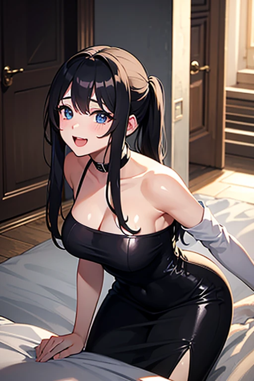 (flat color:1.2), vivid colors, best quality, high resolution, solo, indoors, (huge breasts:1.3), retro anime, sharp, Defined lines, Detailed, makeup, Beautiful face, gorgeous eyes, smile, defTifa, white crop top, elbow pad, fingerless gloves, suspenders, pencil skirt, black socks, from side, sitting,girl,full body,(detailed face:1.2), masterpiece, fashion, medium hair, black hair, twintails, blunt bangs, brown eyes,snfw,(highest quality:1.2),1 girl,alone,Are standing_Split,bangs,interface headset,hair between eyes,pixelated background,neon light,SF color scheme,Bright colors,metallic texture,detailed shading,Holographic interface,dark atmosphere,high contrast,sharp focus,twig of hair,Reflective surface,exquisite details,High resolution,studio lighting,Red accents,Illuminated environment,artificial intelligence assistant、camel toe,Fantasy, darkest dungeon, a voluptuous succubus with a curvy body, lying back down on the stone ground, firmly tied, bound with heavy iron chains, fear, angst, red eyes, black braid, naked, pubic hair, nsfw, High detailed, 4k, Masterpiece, Cinematic Lighting, from above,rubber suit,bondage,nasty