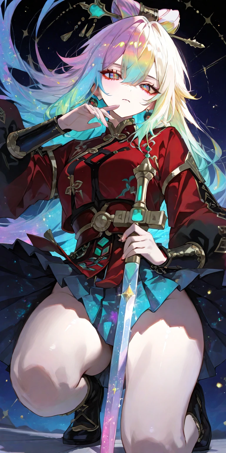 Barioth armor,Monster Hunter,femele,Twin-tailed,large full breasts,Big buttocks,Hunter's clothes,In the dark forest at night,High quality,Super Detail,super precision,bow and arrow(barioth),moonlights,