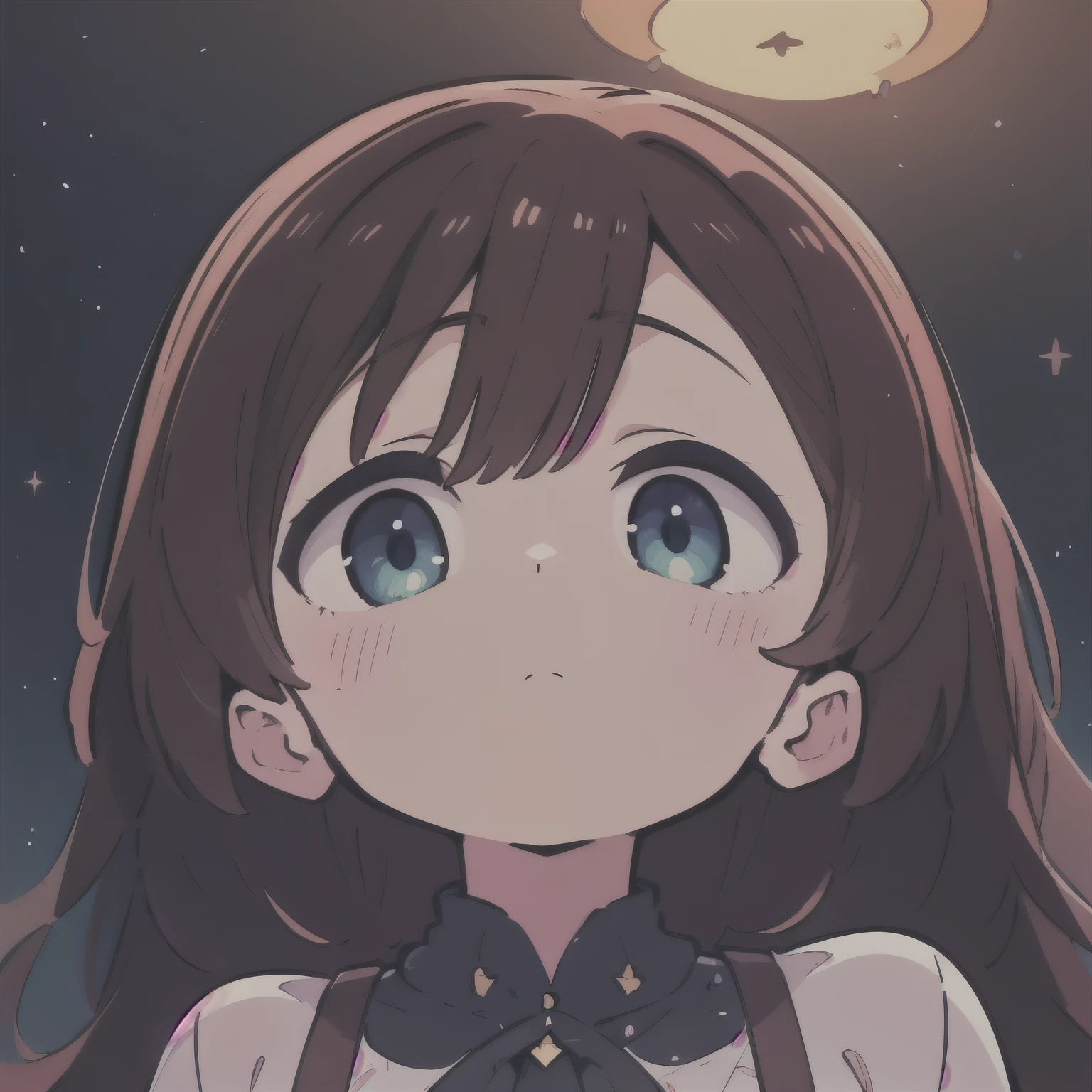 lost in contemplation under night sky, detailed portrait of a person, pensive expression, looking up at the stars, with wispy clouds in the night sky, warm lighting, cinematic, oil painting, masterpiece, ultra-detailed,4K,HDR,physically-based rendering,vivid colors,dramatic lighting,atmospheric
