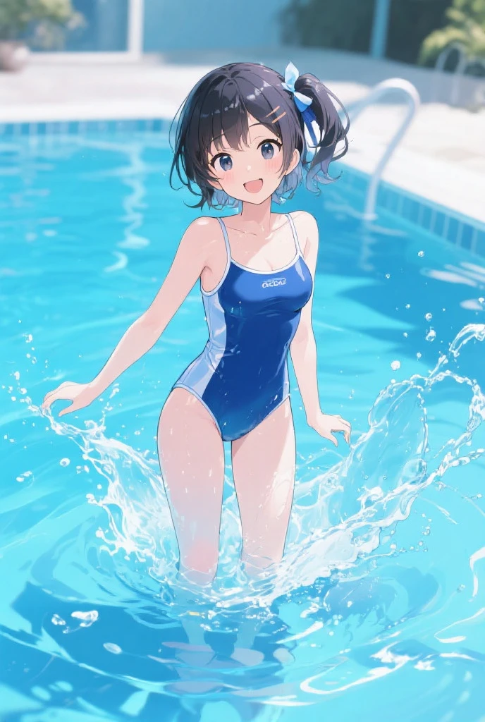 Swimming hot and sexey