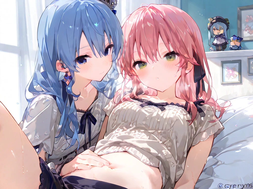 Cute Girls,,3girl:rem & Ram & emilia,blush,happy,I feel,(Ecstasy) ,,, masterpiece, Highest quality, , ,,Sweating profusely,slender body,Trembling,、3 boy, licking penis,,Drooling,3girl:cum in pussy,standing doggy, hug from behind,cowgirl position, squatting, spread legs,grabbing own breasts,fellatio in cum,legs up,glistening skin,sweat,standing doggy, hug from behind