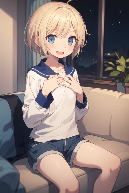 NSFW,A young completely naked boy standing in the crowded green park,riko_pokemon,nude,(midnight,penis between legs:1.3),(crowded),(constricted pupils,scared:1.31,fake smile,tears:1.5,embarrassed),flat chest,show teeth,(best quality,8k,highres,masterpiece),ultra-detailed,Looking at viewer,((double peace sign))