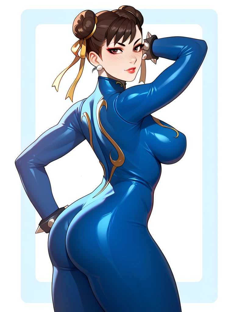 Browsing Caution,(Best image quality,highest quality,Highest Resolution, Ultra-Realistic Images,Very detailed,masterpiece,16k),(35mm lens focal length),(Actual Photos,Written boundary depth),(A lively female figure,SF Juri,45 years old), blue eyes, Light brown hair, Shadaloo Hat,tie, gloves, Ribbed shiny bodysuit,(Big Breasts),(Erect nipples),(Camel Toe),((Sticky with sweat)),(足を広げてCamel Toeを見せつける),In a dynamic pose,At the Secret Base,Browsing Caution