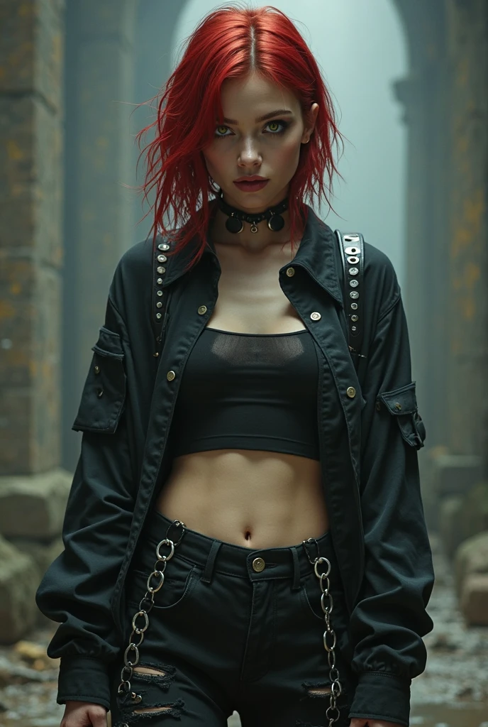 Aria Blaze as arya Band Russian rock band with pigtails