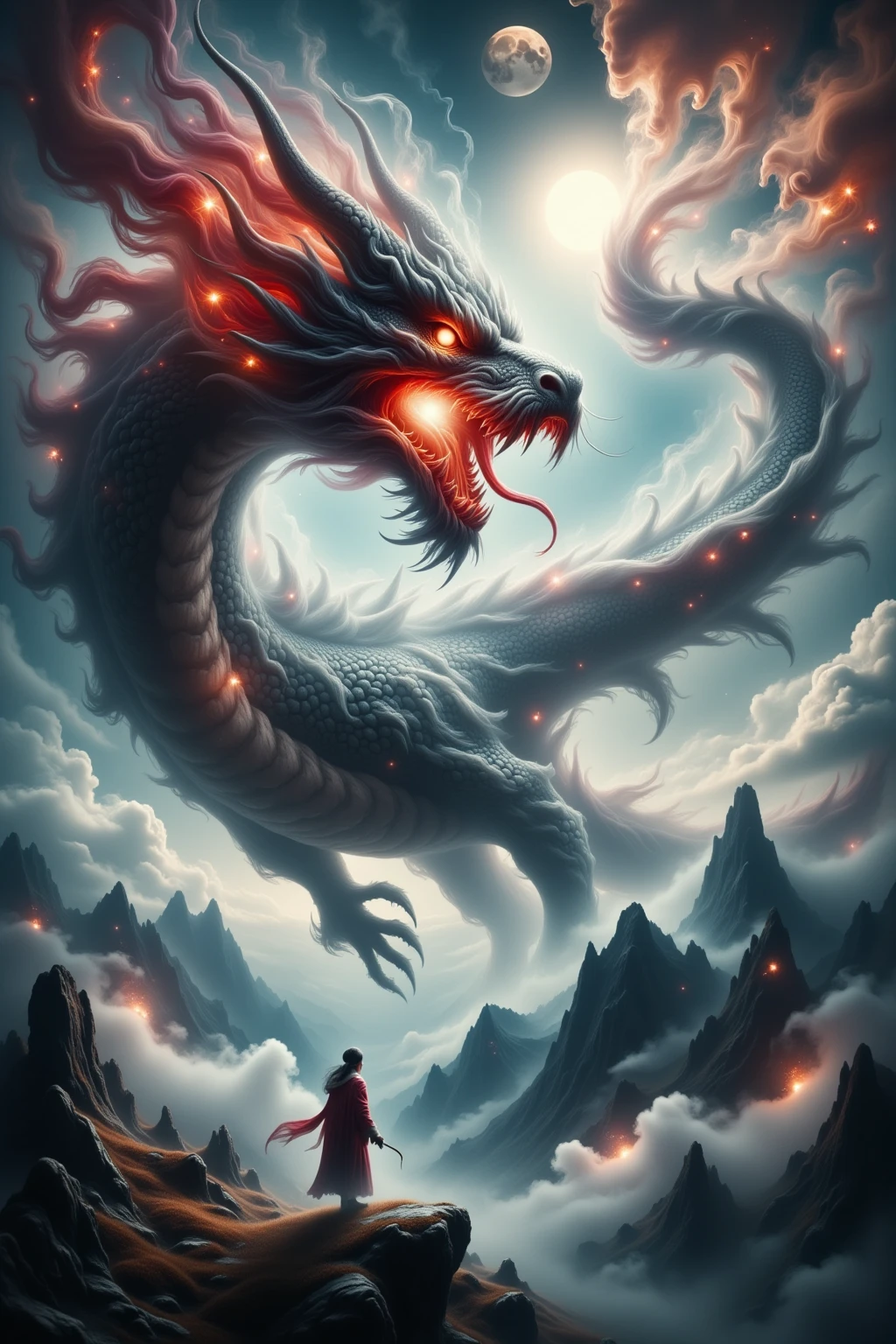 Angry Dragon God、Japan Dragon God、Long-bodied dragon、Rising Dragon、Long horned dragon、