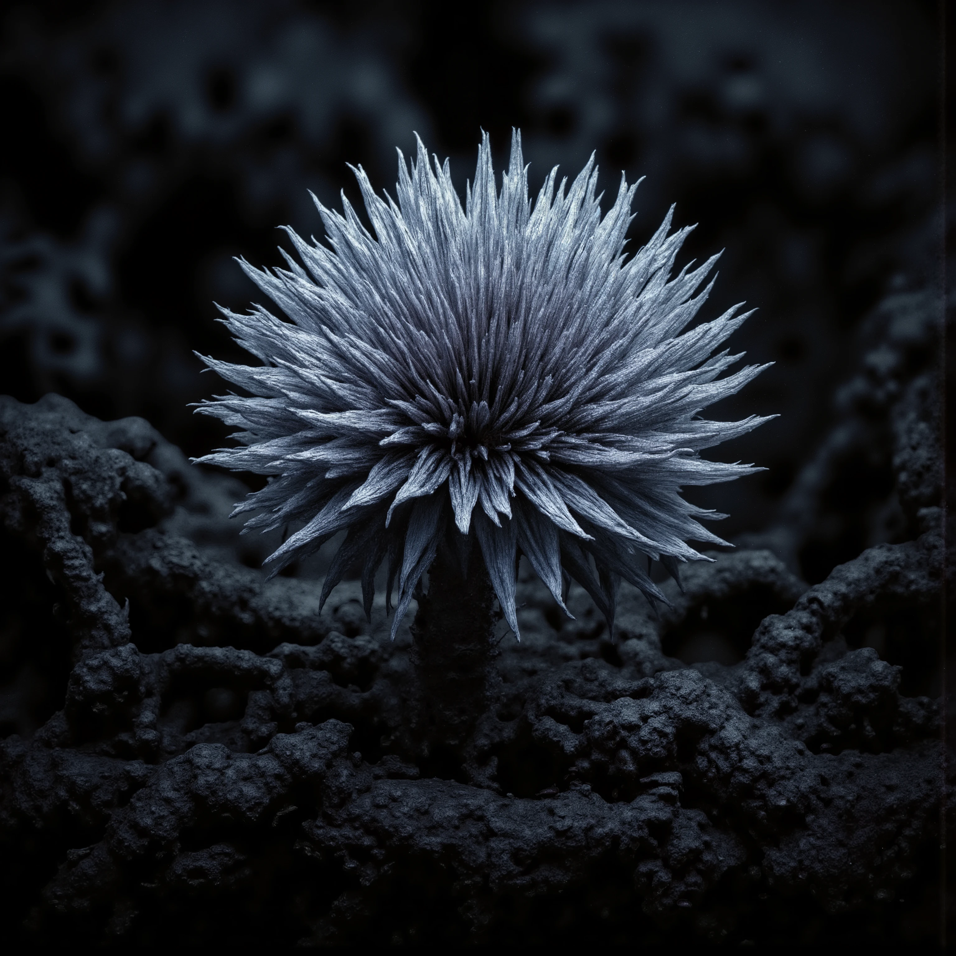 a chirophobia nightmare flower of thousands of fingers