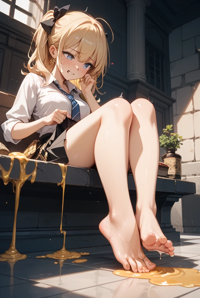 photo realistic, photo realistic, photo realistic, (masterpiece,best quality:1.4),(8k,raw photo,photo realistic:1.2),Not Safe for Work, detailed skin,detailed face,1girl,Japanese idol,cute face,Child,petite,
ALL Nudi-ty, nudi,  (((No Panties))), (((twat))), Open twat, happy, medium bob, (squatting on,spread legs), (((hair of pubis, Not safe for work))), pubisure, ((blonde hair)), long hair,((wavy hair)),  Blue eyes, little girl, child, 12 yo, (top-less, small breasts, nipp),  ((puss juice, Sweat, Sweatdrop)), (((spread puss,Not Safe for Work))), ((ure-thra)), urinates, anus, orga-sm, embarrassed,heart shaped pupils, clenched teeth,steam, ((arms behind back)),