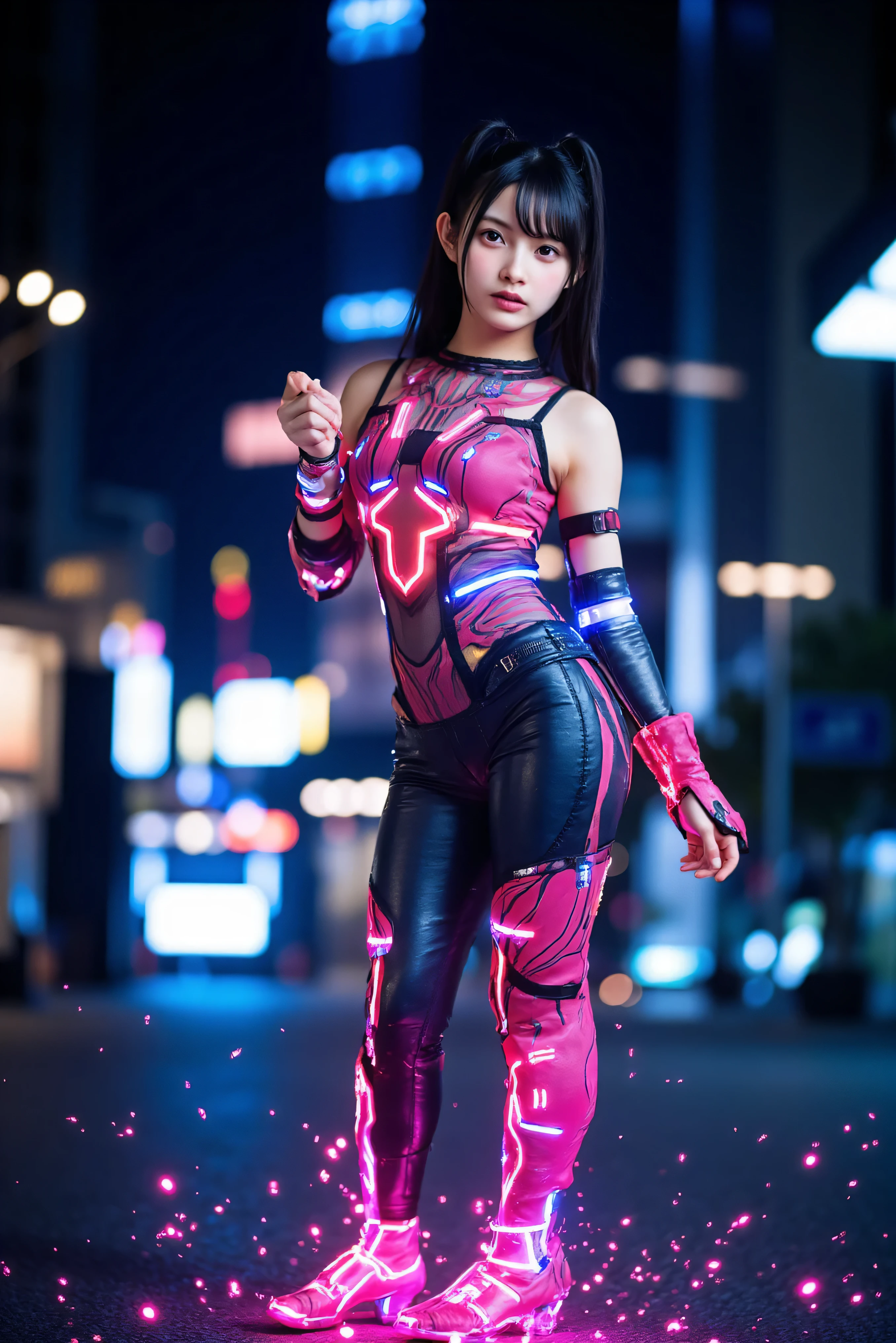 (best quality,4k,8k,highres,masterpiece:1.2),ultra-detailed,(realistic,photorealistic,photo-realistic:1.37),Japanese Idol woman,Spider Woman,cosplay,action packed,super heroine adventure,stage,panty flashes,butt flashes,portraits,vivid colors,studio lighting,physically-based rendering,ultra-fine painting,sharp focus,cute,energetic body language,expressive face,silk costume,sparkling eyes,long flowing hair,dynamic poses,enthusiastic crowd,high-tech stage effects,colorful lighting,motion blur,excitement